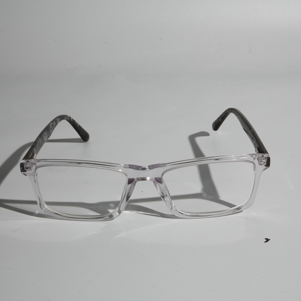 Rectangle Glasses Transparent