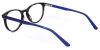 Picture of Round ACETATE Black Glasses