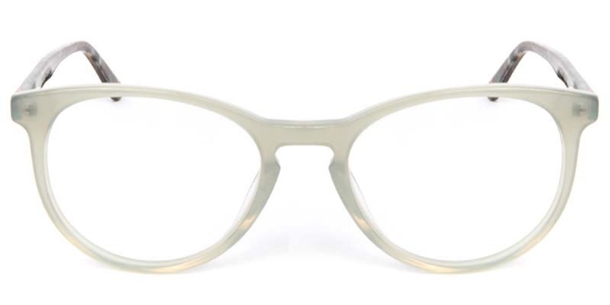 Round ACETATE Gray Glasses