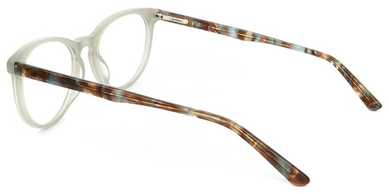 Picture of Round ACETATE Gray Glasses