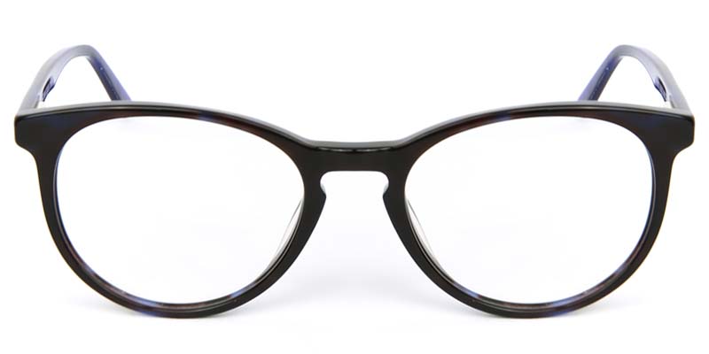 Round Glasses Black