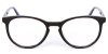 Picture of Round ACETATE Black Glasses