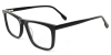 Picture of Rectangle ACETATE Black Glasses