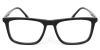 Picture of Rectangle ACETATE Black Glasses