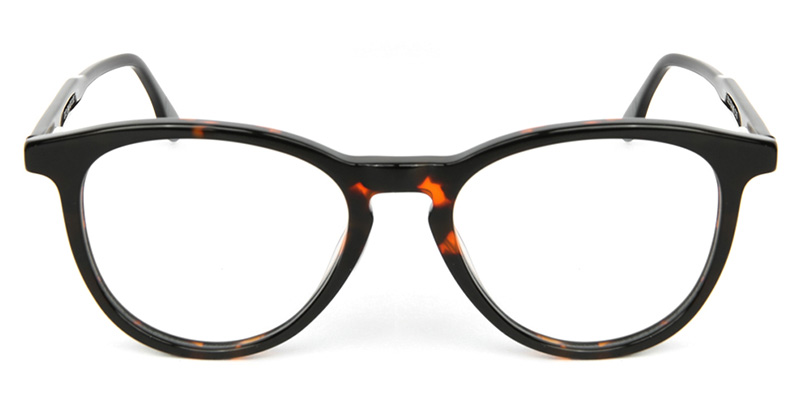 Oval Glasses Black