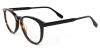 Picture of Oval ACETATE Black Glasses