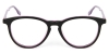 Picture of Oval ACETATE Black Glasses