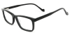 Picture of Rectangle ACETATE Black Glasses