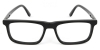 Picture of Rectangle ACETATE Black Glasses