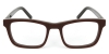 Picture of Rectangle ACETATE Brown Glasses