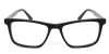 Picture of Rectangle ACETATE Black Glasses