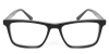 Picture of Rectangle ACETATE Black Glasses