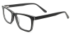 Picture of Rectangle ACETATE Black Glasses