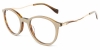 Picture of Oval Acetate+Metal Brown Glasses