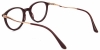 Picture of Oval Acetate+Metal Red Glasses