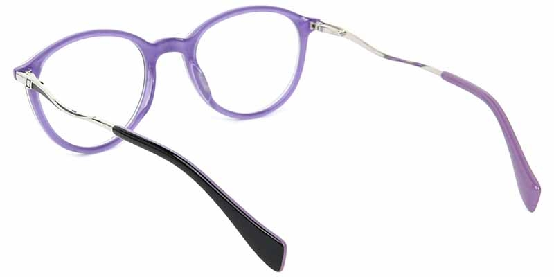 Picture of Oval Acetate+Metal Muticolor Glasses