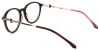 Picture of Oval Acetate+Metal Red Glasses