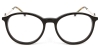 Picture of Oval Acetate+Metal Black Glasses