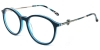 Picture of Oval Acetate+Metal Blue Glasses