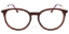 Picture of Oval Acetate+Metal Red Glasses