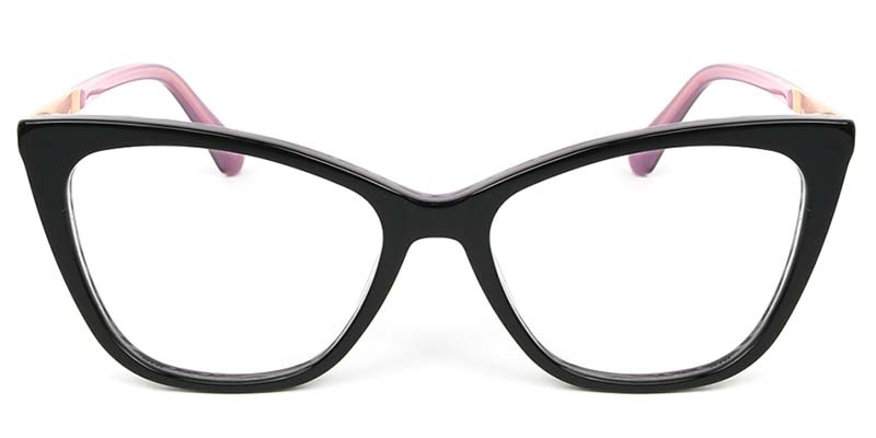 Picture of Cat Eye Acetate+Metal Muticolor Glasses