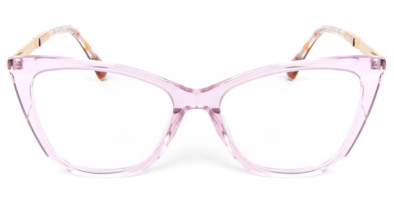 Picture of Cat Eye Acetate+Metal Pink Glasses