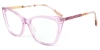Picture of Cat Eye Acetate+Metal Pink Glasses