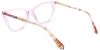 Picture of Cat Eye Acetate+Metal Pink Glasses