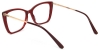 Picture of Cat Eye Acetate+Metal Red Glasses
