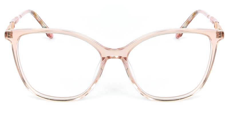 Oval Glasses Pink