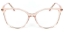 Picture of Oval Acetate+Metal Pink Glasses