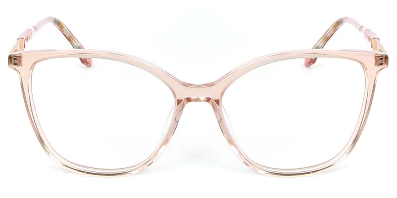 Picture of Oval Acetate+Metal Pink Glasses