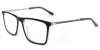 Picture of Square Acetate+Metal Black Glasses