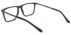 Picture of Square Acetate+Metal Black Glasses