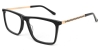 Picture of Square Acetate+Metal Black Glasses