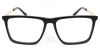 Picture of Square Acetate+Metal Black Glasses
