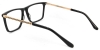 Picture of Square Acetate+Metal Black Glasses