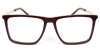 Picture of Square Acetate+Metal Red Glasses