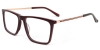 Picture of Square Acetate+Metal Red Glasses