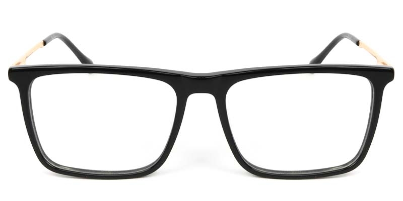 Picture of Square Acetate+Metal Black Glasses