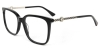 Picture of Square Acetate+Metal Black Glasses