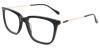 Picture of Square Acetate+Metal Black Glasses