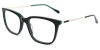 Picture of Square Acetate+Metal Black Glasses