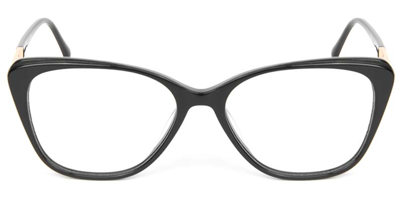 Cat Eye Glasses Black