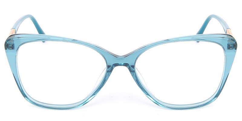 Cat Eye Glasses Blue