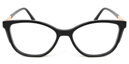 Cat Eye Acetate+Metal Muticolor Glasses