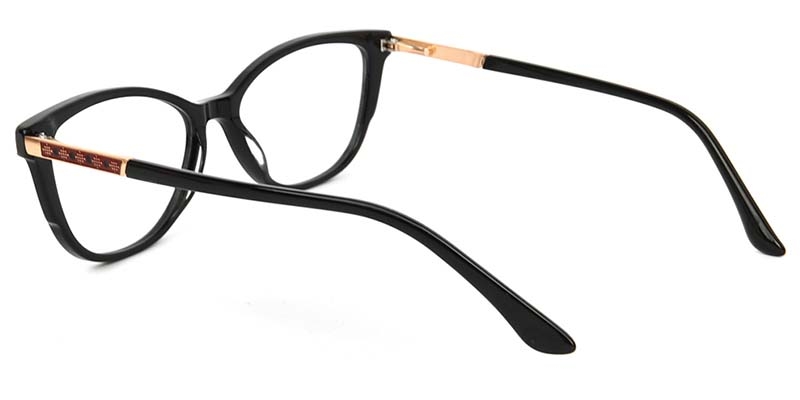 Picture of Cat Eye Acetate+Metal Muticolor Glasses