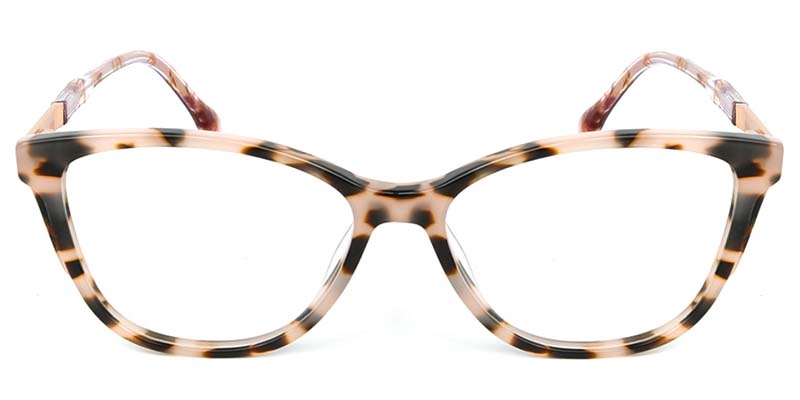 Picture of Cat Eye Acetate+Metal Tortoiseshell Glasses