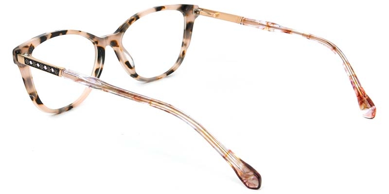 Picture of Cat Eye Acetate+Metal Tortoiseshell Glasses