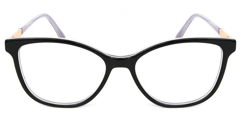 Picture of Cat Eye Acetate+Metal Muticolor Glasses
